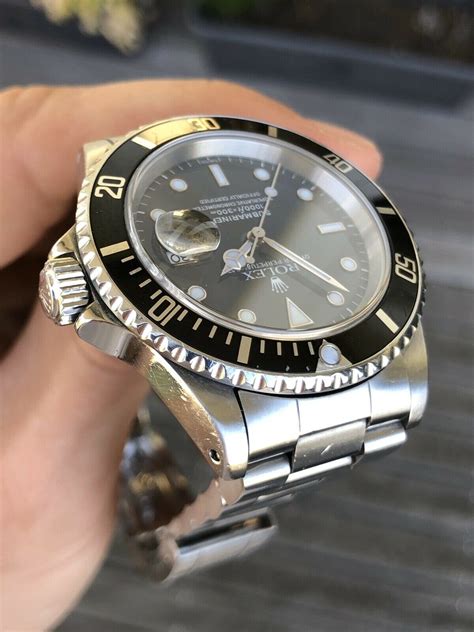 used rolex 16610|Rolex submariner 16610 swiss only.